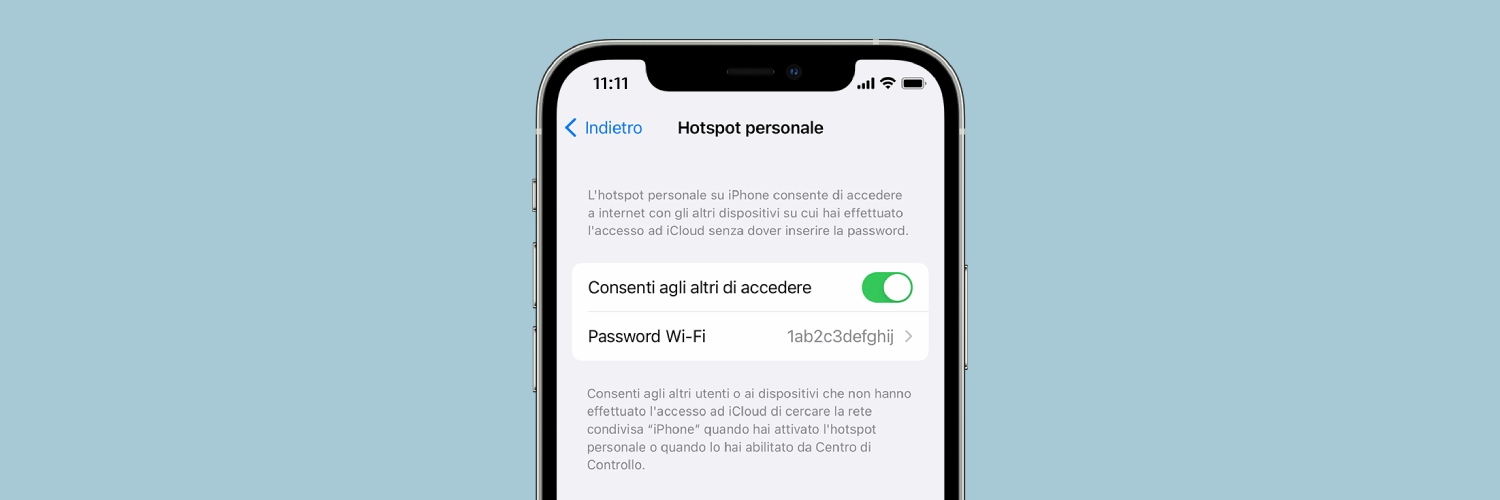 Come attivare Hotspot su iPhone